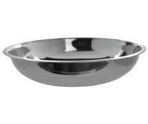 Hubert 20 qt 22 Gauge Stainless Steel Mixing Bowl - 19"Dia x 6 1/10"D