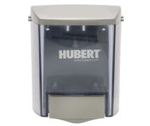 HUBERT Grey Plastic Foam Soap Dispenser - 4 1/4"W x 4 1/2"D x 6 3/8"H