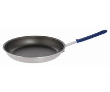 Hubert Aluminum Nonstick Fry Pan with Blue Silicone Sleeve - 12 3/5"Dia x 2 2/5"H