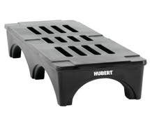 Hubert Black Plastic Dunnage Rack - 30"L x 22"W x 12"H