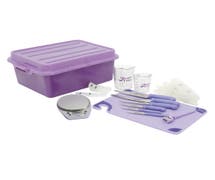 Expressly Hubert Purple Allergen Food Prep Kit - 20"L x 15"W x 7"H