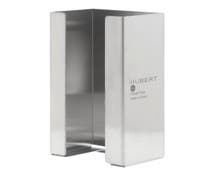 Hubert Stainless Steel 1-Box Disposable Glove Dispenser - 10"L x 3 3/4"D x 5 1/2"H