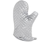 HUBERT Silver Cotton Oven and Freezer Mitt - 15"L