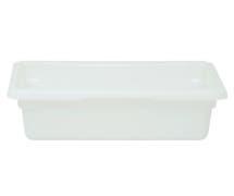 HUBERT 3 Gal Translucent Plastic Food Storage Box - 18 7/64"L x 11 13/16"W x 5 29/32"D
