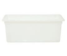 HUBERT 16 Gal Translucent Plastic Food Storage Box - 26 1/16"L x 18 7/84"W x 12 13/32"D