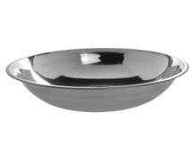 Hubert 10 qt 24 Gauge Stainless Steel Mixing Bowl - 15 1/4"Dia x 4 1/2"D