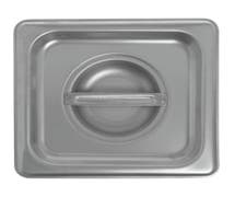 HUBERT 1/6 Size 24 Gauge Stainless Steel Solid Steam Table Pan Cover