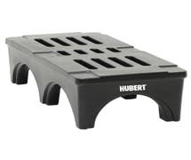Hubert Black Plastic Dunnage Rack - 48"L x 22"W x 12"H