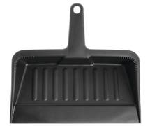 HUBERT Black Plastic Dustpan - 12-3/8"L