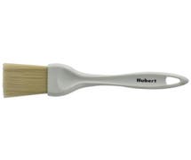 HUBERT Boar Bristle Pastry Brush with White ABS Plastic Handle - 9"L x 1 1/2"W