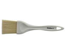 Hubert Boar Bristle Pastry Brush with White ABS Plastic Handle - 9"L x 2"W