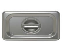 HUBERT 1/9 Size 24 Gauge Stainless Steel Solid Steam Table Pan Cover