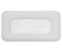Hubert 1/9 Size Translucent Polypropylene Food Pan Seal Cover - 4 1/2"L x 6 15/16"W