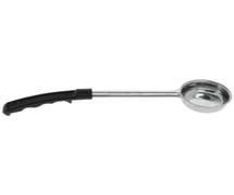 HUBERT 3 oz Stainless Steel Solid Portion Control Server with Black Plastic Handle