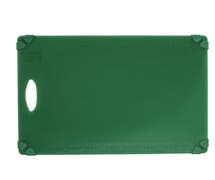 HUBERT Green Polypropylene Cutting Board with Grippers - 15"L x 20"W x 1/2"H