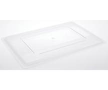 HUBERT Clear Plastic Full Size Storage Box Lid - 26"L x 18"W