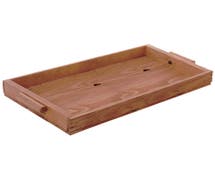 Wooden Cherry Tray - 15 1/2"W x 10 1/2"D x 2"H