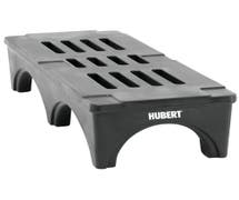 Hubert Black Plastic Dunnage Rack - 60"L x 22"W x 12"H