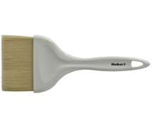 HUBERT Boar Bristle Pastry Brush with White ABS Plastic Handle - 9"L x 4"W