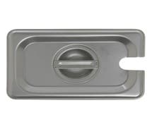 HUBERT 1/9 Size 24 Gauge Stainless Steel Slotted Steam Table Pan Cover