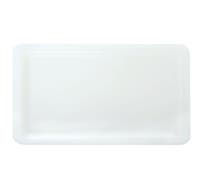 HUBERT Translucent Plastic Food Storage Box Lid - 18 1/10"L x 11 13/16"W