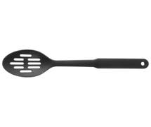 HUBERT Black Nylon Slotted Spoon - 12"L