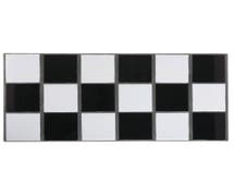 Expressly Hubert Checkered Extra-Long HotTiles - 28 1/4"L x 13 1/10"W