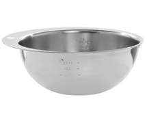 Hubert 85 oz Stainless Steel Measuring Bowl