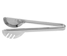 Hubert Oval Stainless Steel Pastry Tong - 9 1/2"L