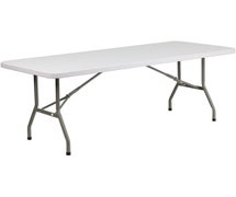 Flash Furniture DAD-YCZ-183B-GW-GG 30"Wx72"D Granite White Plastic Folding Table 