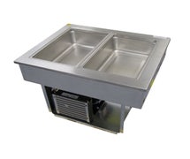 Delfield 8118-EF Liquitec Drop-In Cool Food Unit, 1-Pan Size, 4" Or 6" Deep Pans Flush With Counter Top