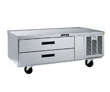 Delfield F2987CP Refrigerated Low-Profile Equipment Stand, 87-1/4"W, Three-Section