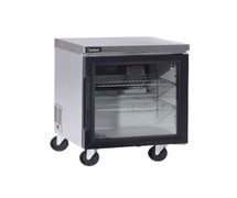 Delfield 4432NP-G Coolscapes Undercounter/Worktable Refrigerator, One-Section, 32"W
