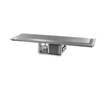 Delfield N8245 Drop-In Frost Top, Stainless Steel 1" Elevated Top With Drain Trough and 2" Overhang, Galvanized Steel Exterior Housing