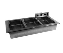 Delfield N8759-D Drop-In Hot Food Well Unit, Electric, Individual Pans