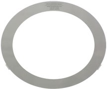 DoughxPress DXPDR14 Dough Ring, 14" Finished Crust Mold, Stainless Steel