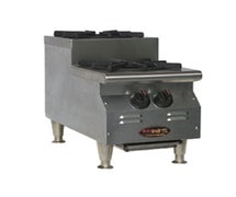 Eagle Group CLUHP-2-NG Redhots Chef'S Line Step-Up Hotplate, Counter Unit, Gas