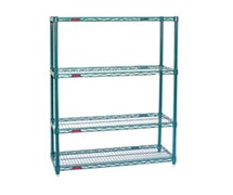 Eagle Group S4-74-1860VG Starter Shelving Unit, 4-tier, 60"W x 18"D x 74"H