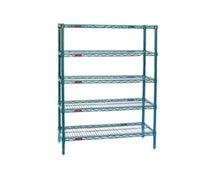 Eagle Group S5-86-2472VG Starter Shelving Unit, 5-tier, 72"W x 24"D x 86"H