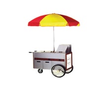 Eagle Group HDC48-120NYF Hot Food Merchandising Cart, 48"L x 22-1/2"W, (2) insulated heat wells