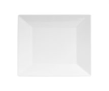 Elite Global B8SQ-W Square Plate, 8" sq. x 1" h., White, 12/CS