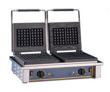 Equipex GED10 Sodir Waffle Baker, Electric, Double, Cast Iron Plates