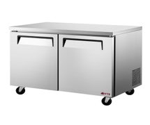 Turbo Air EUF-48-N-V 2 Solid Doors Undercounter Freezer