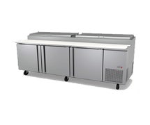 Fagor FPT-93 Refrigerated Pizza Prep Table, 93" wide, 26.5 cu.ft.
