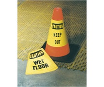 Accuform FBC918E - Caution Cone Cuff&trade; Sleeve: No Parking - Safe Crowd Control Solutions