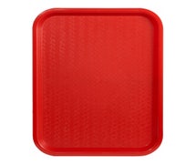Winco FFT-1014R Fast Food Tray, 10" x 14", Red
