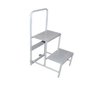 Omcan 31368 Step Ladder- All Steel And Heavy-Duty