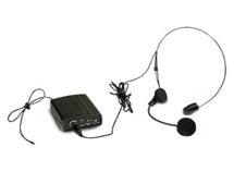 Forbes 6072-HBM Headset Microphone, Body-Pack Transmitter