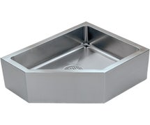 IMC Teddy FS-R - 21" x 27" Right Corner Floor Sink/Utility Sink