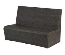 Florida Seating Crystal Beach Booth, Designed For Outdoor Use